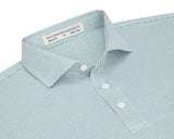 Holderness & Bourne Perkins Polo - Heathered Green and White